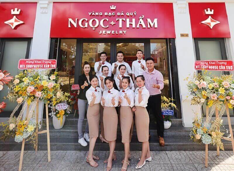 khai trương Ngọc Thẩm chi nhánh Cần Thơ