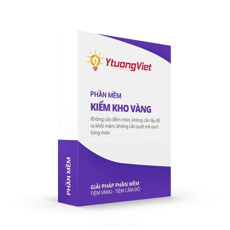 kiểm kê nữ trang trong tủ bằng phần mềm