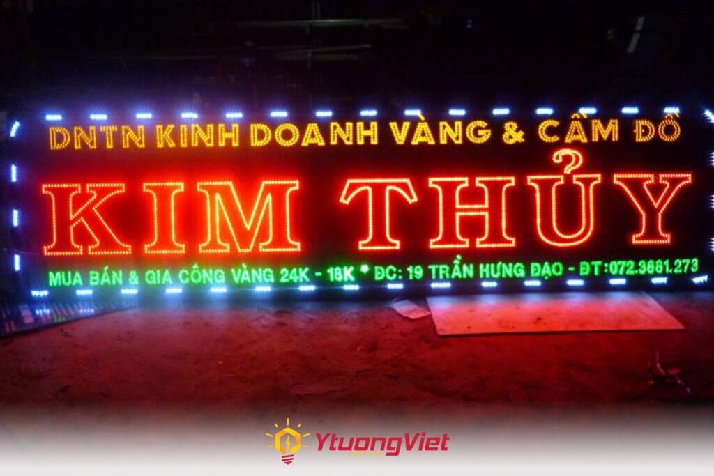 bang hieu tiem vang den led
