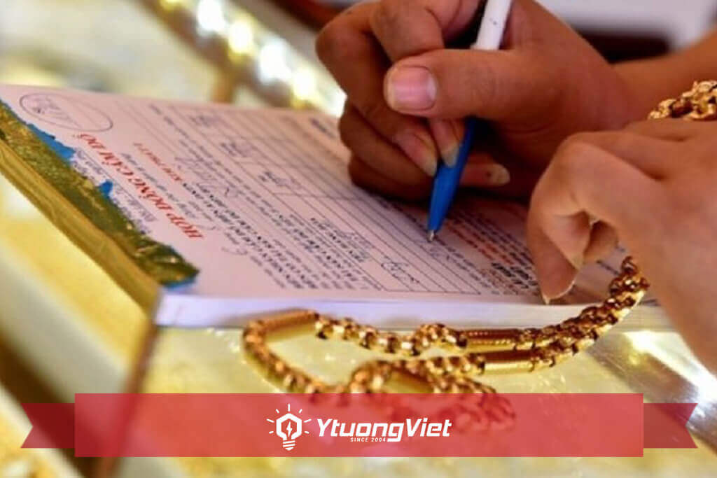 cách tính lãi suất cầm vàng