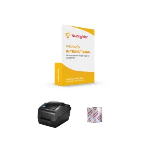 Trọn Gói Phần Mềm In Tem với Máy in Hàn Quốc TX403 300dpi ( siêu phẩm)